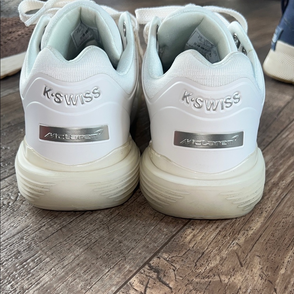 K-Swiss SI-18 Ultrashot x McLaren F1 Team edition is athletic tennis shoe - Picture 5 of 9